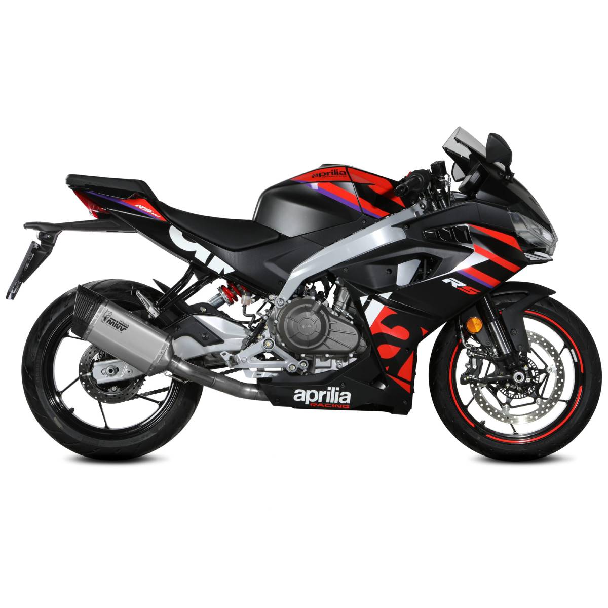 Escape Mivv SR-1 Titanio APRILIA RS 457 2024-